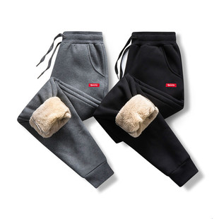 2021 Thick Fleece Jogger Mens Pants Sports Cotton Trousers M