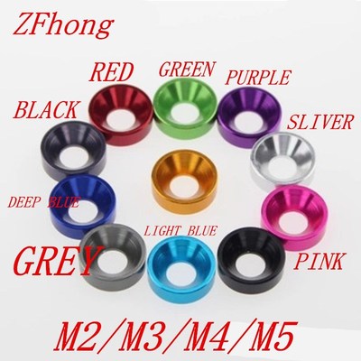 10-20pcs M2 M2.5 M3 M4 M5 M6 Aluminum Colourful Anodized Cou