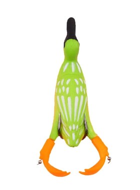 9.5cm 12g Floating Rotatin Duck Soft Lure Wobblers Silicone