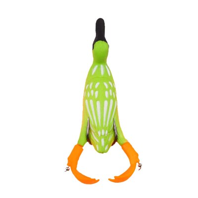 9.5cm 12g Floating Rotatin Duck Soft Lure Wobblers Silicone