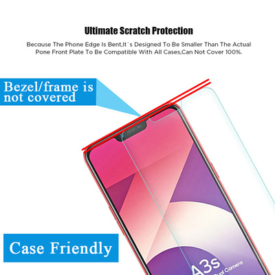 3Pcs Tempered Glass On OPPO A91 A72 A73 A9 A31 A33 2020 A12e