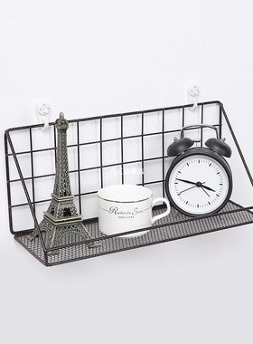 Wall Mounted Ornament Display Shelf Organizer Rack Container