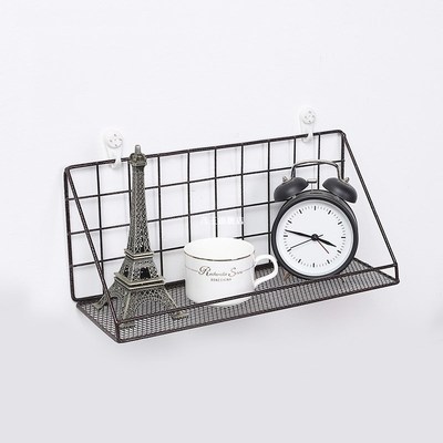 Wall Mounted Ornament Display Shelf Organizer Rack Container