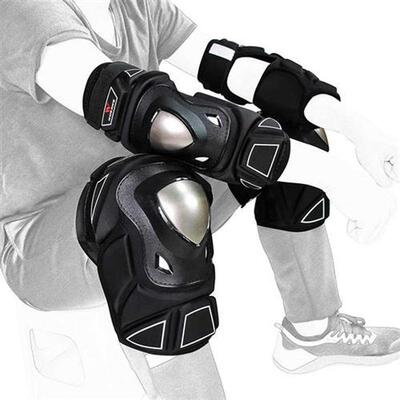 EVA Sports Elbow Knee Shin Armor Geer Guard Ps Protector f