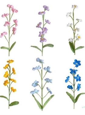 Crochet Flower Hand Knitted Flowers DIY Handicraft Gift