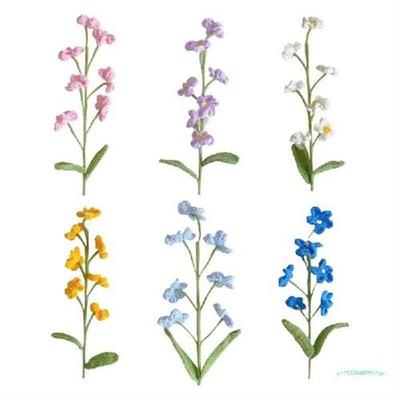 Crochet Flower Hand Knitted Flowers DIY Handicraft Gift