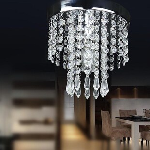 Aisle Bedroom Crystal Chandelier Lamp Light Fixture