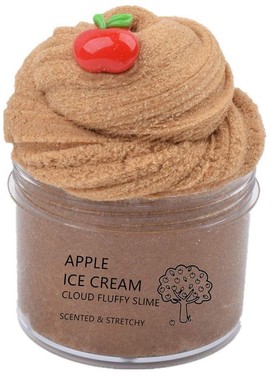 60ml/120ml Cloud Slime Fruit Charms DIY Modeling Clay  for S