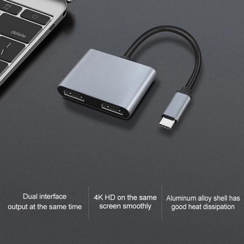 2021 New Data Transmission Interface USB HUB Type C to Compa