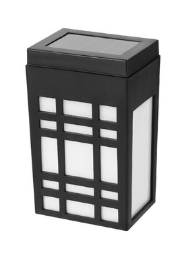 1LED Solar Power Wall Light Outdoor Garden Lamp Decorative W