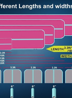 S/CZ/A Stock Airtrack Mat 3/4/5/6 Gymnastics Air track Infla