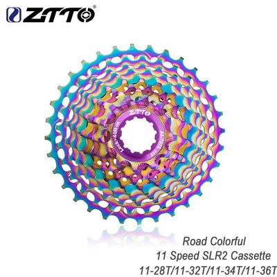 Road Bike 11Speed SLR2 Cassette Ultralight 11s 11-28T Colorf