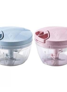 VKTECH Manual Fruit Vegetable Chopper Hand Pull Food Cutter