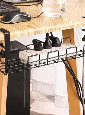 Desk Cable Under Management Wire Organizer Tray Rack Cord