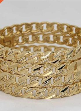 Bengal Africa luxury dubai Bangles For Women Girl With white