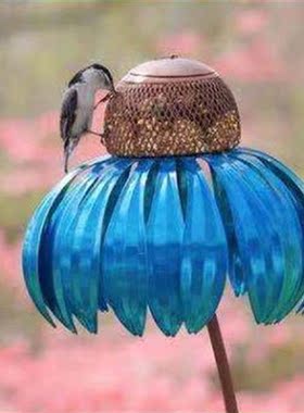 Coneflower Shape Gift With Stand Home Garden Decoration