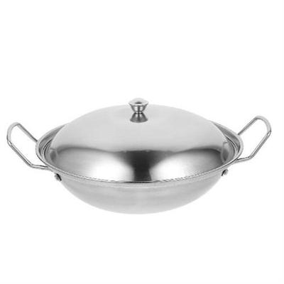 Stainless Steel Cooking Utensils Wok Chinese Cookware