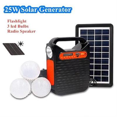 25W Emergency Power Supply Solar Generator Solar Panel with