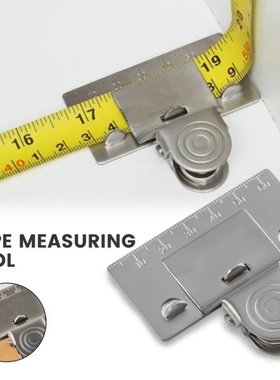Metal Measuring Tape Clip Holder Precise and Clear Measuring