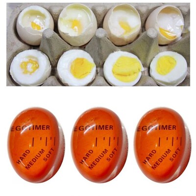 1pcs Egg Perfect Color Changing Timer Yummy Soft Hard Boiled