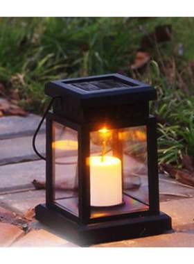 2pcs IP65 Waterproof LED Sol Lantern Outdoor Gden Courty