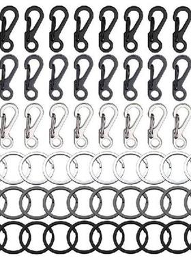 11UE Mini Alloy Carabiner Clip Keychain Claps for Camping