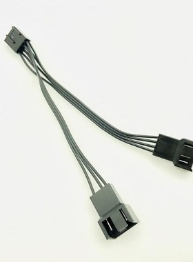 4Pin Fan PWM Cable 1 to 2 way 4 Pin 3Pin Power Supply Extens
