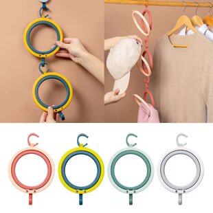 5pcs Baseball Cap Rack Hat Holder Door Closet Hanger Home
