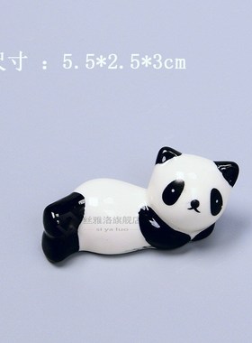 Chopstick Rack Ceramics Panda Chopstick Support Chopstick Ra
