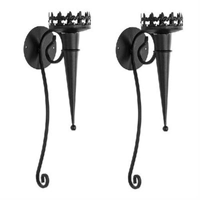 2Pcs Wall Candle Holders Hanging Wall Candle Sconce Stand,