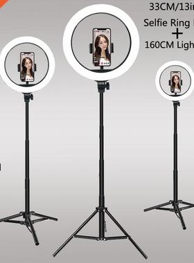 Video Lights Dimmable Light Selfie LED Ring Light USB Ring L