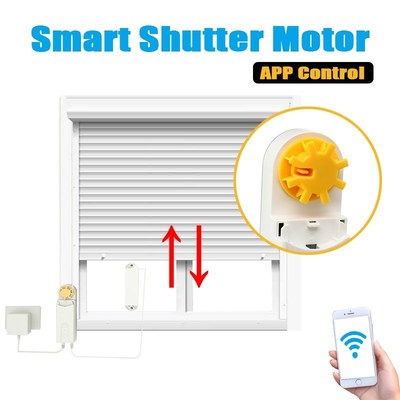 DIY Smart Motorized Chain Automatic Roller Blinds Shade Shut