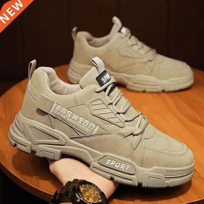 Platform Sneakers for Men Breathable Casual Walking Sports R
