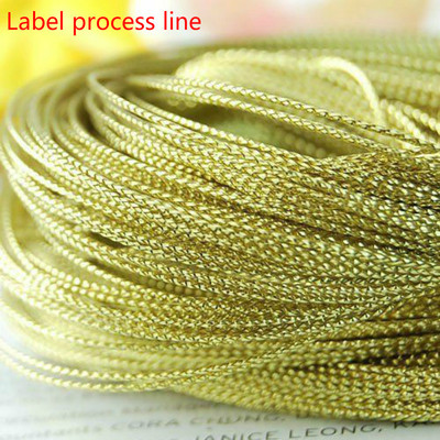 1 craft thread 1.0mm in length of 91 meters, golden nylon
