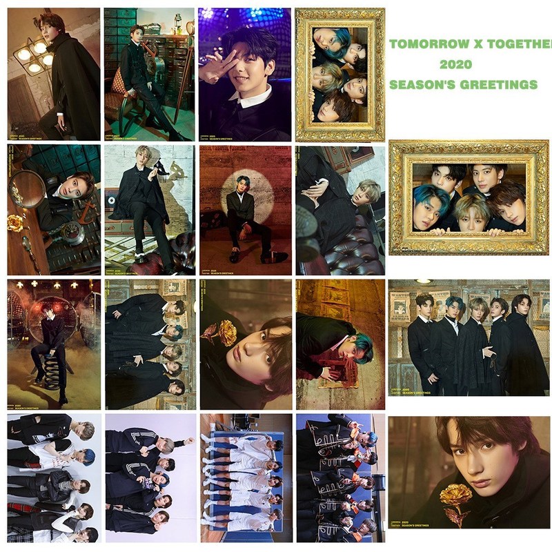 16pcs/set Fashion TXT lomo card HD photo Print Kpop 2020 new 搬运/仓储/物流设备 其他吊具 原图主图