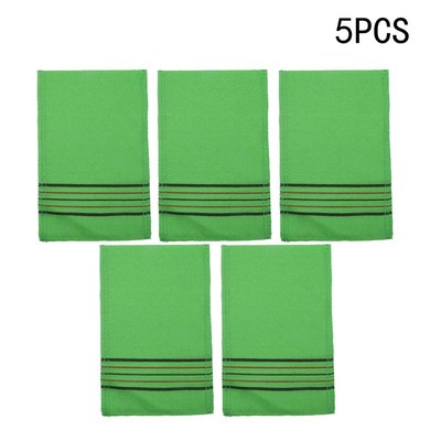 3/5Pcs Korean Italy Exfoliating Body-Scrub Glove Towel Green