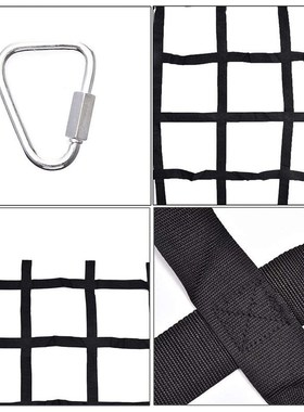 Indoor/Outdoor Climbing Net (90 Inches x 48 Inches)-Playgrou