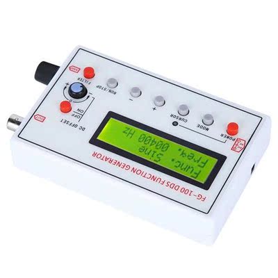 FG-100 DDS Function Generator Sine Frequency 1HZ-500KHz Coun