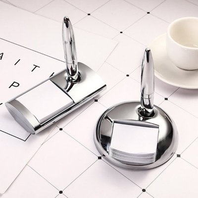 Desktop Metal Signature Pen Kit with Pen Stand 100 Sheets No