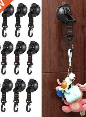 4pcs Outdoor Suction Cup Anchor Securing Hook Tie Down
