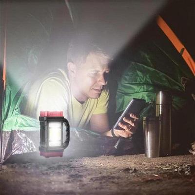 Super Bright Solar LED Camping Flashlight Work Lights USB