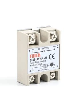 solid state relay SSR-90AA-H 90A actually 80-250V AC TO 90-4