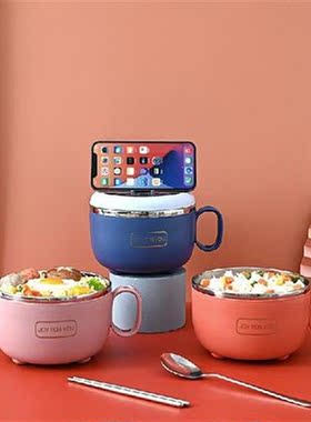 Space Saving Lunch Box With Lid Stainless Steel