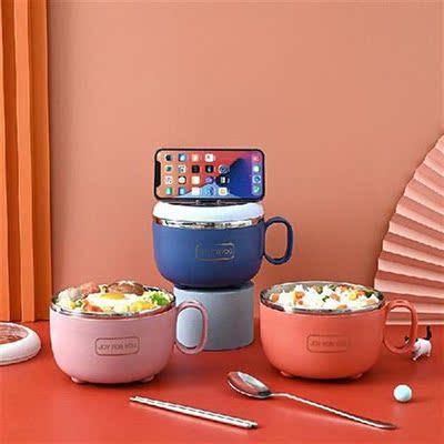 Space Saving Lunch Box With Lid Stainless Steel