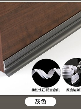 The crack of the door at the end of the door sealing strip