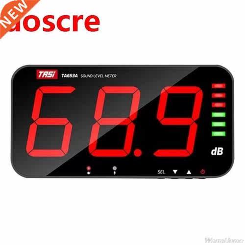 TA65A Digital Sound Level Meter Noise dB Meter Large Screen