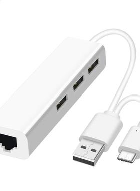 USB Ethernet Network LAN Card Adapter With Typc C USB-C USB