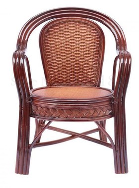 600 Rattan chair back chair elderly leisure single rattan co