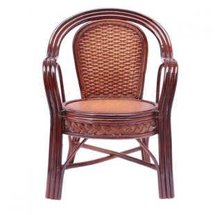 600 Rattan chair back chair elderly leisure single rattan co