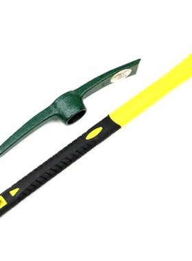 Pick Mattock Hoe with Fiberglass Handle Portable for Digging
